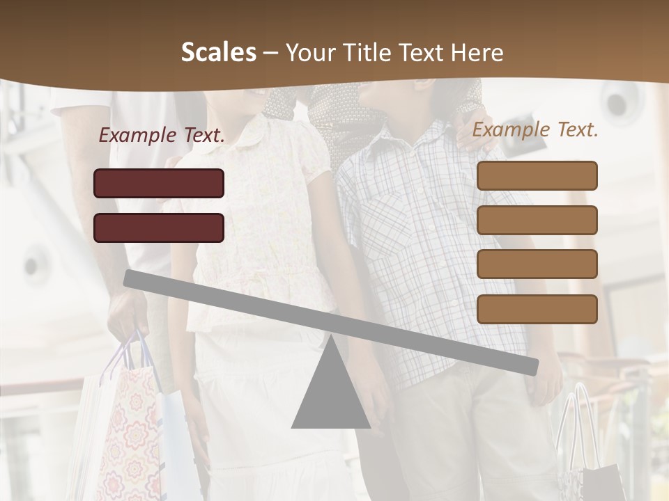 Vertical Son Girl PowerPoint Template