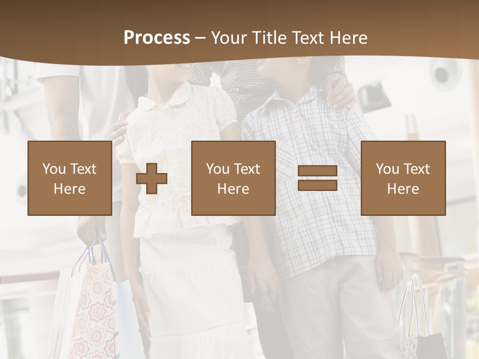 Vertical Son Girl PowerPoint Template