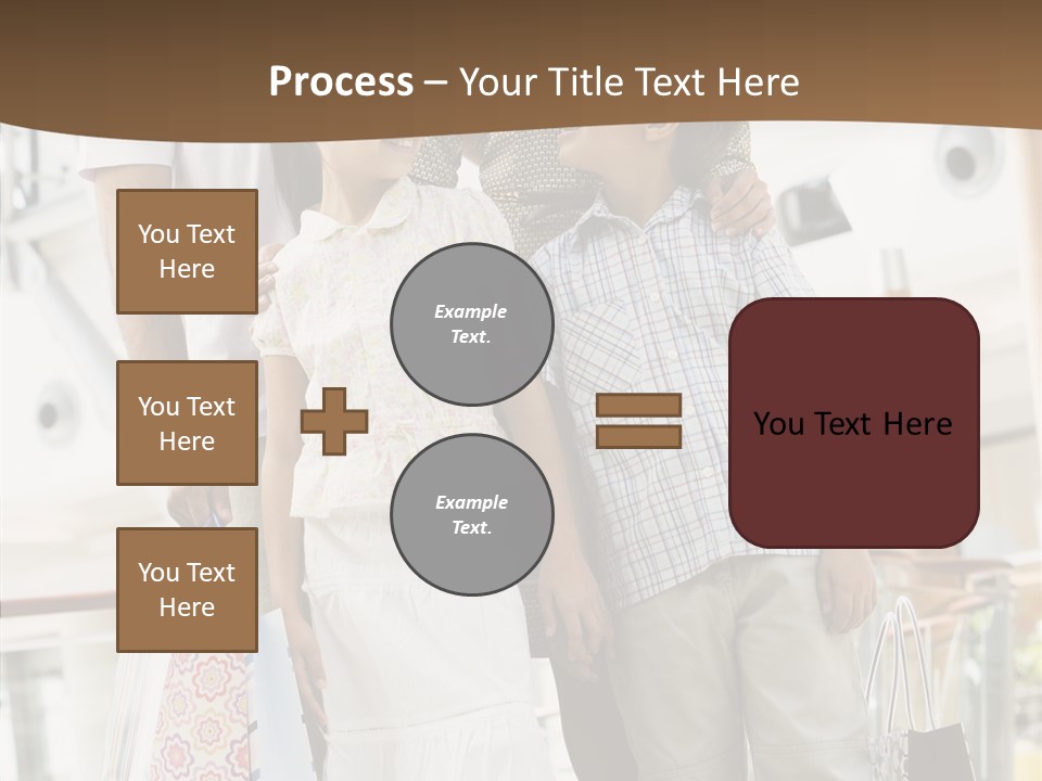Vertical Son Girl PowerPoint Template