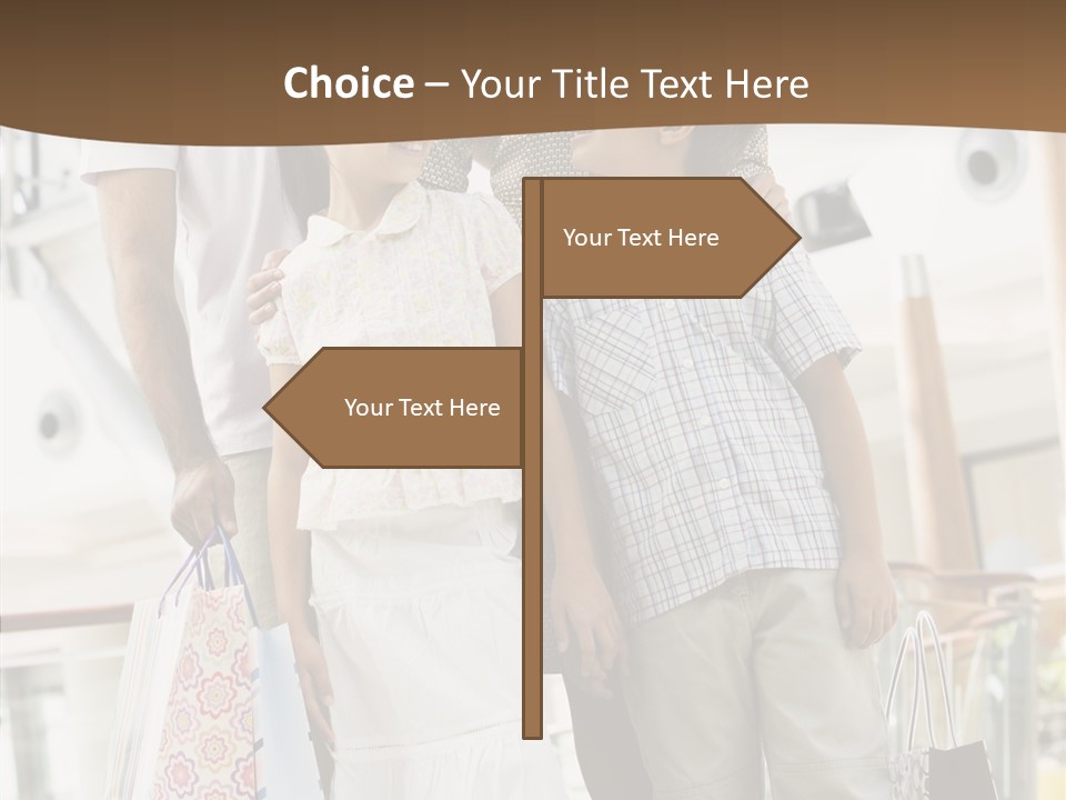 Vertical Son Girl PowerPoint Template