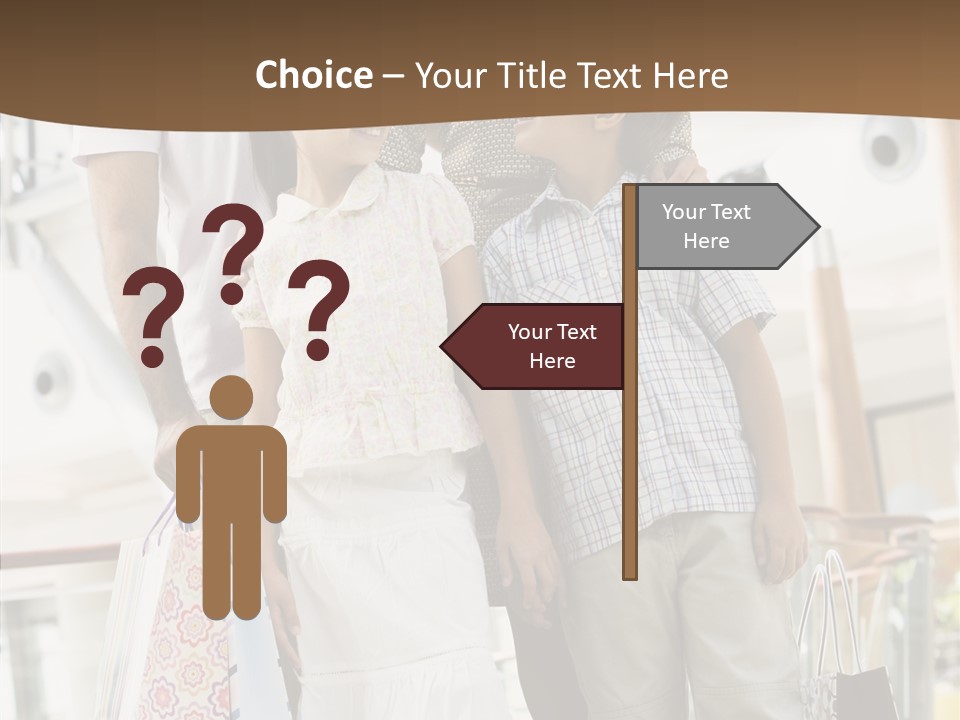 Vertical Son Girl PowerPoint Template