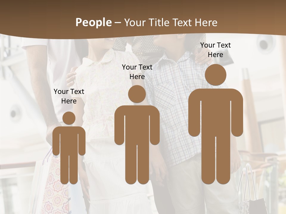 Vertical Son Girl PowerPoint Template