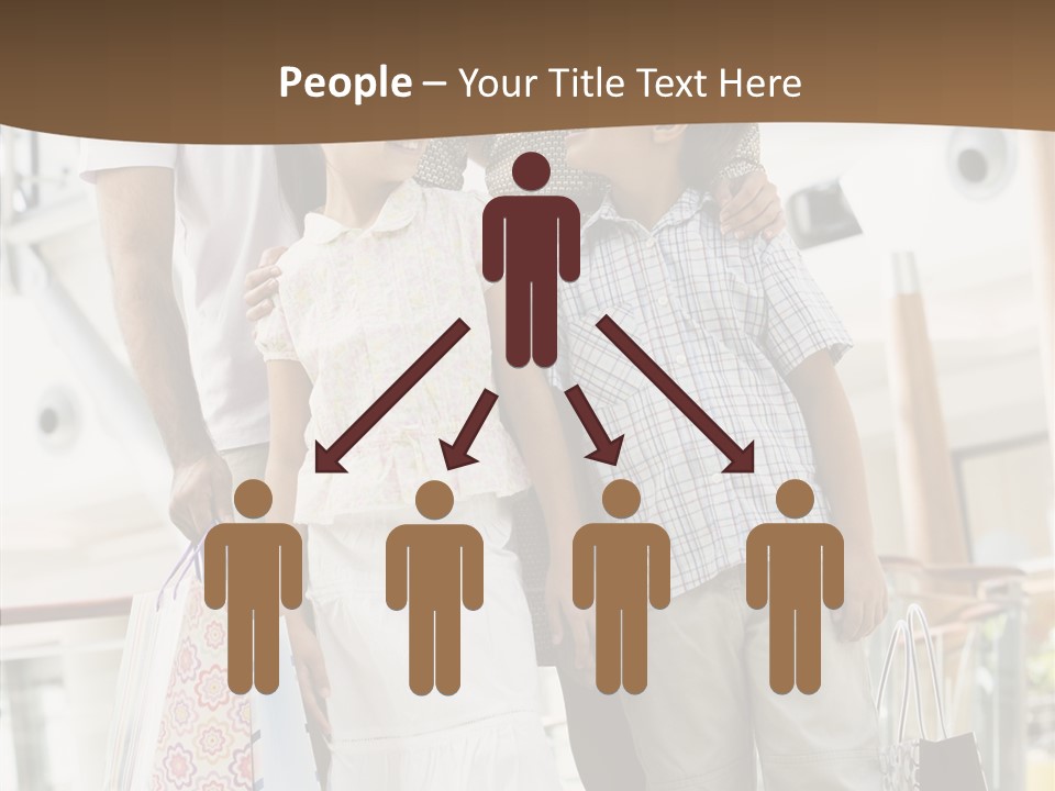 Vertical Son Girl PowerPoint Template