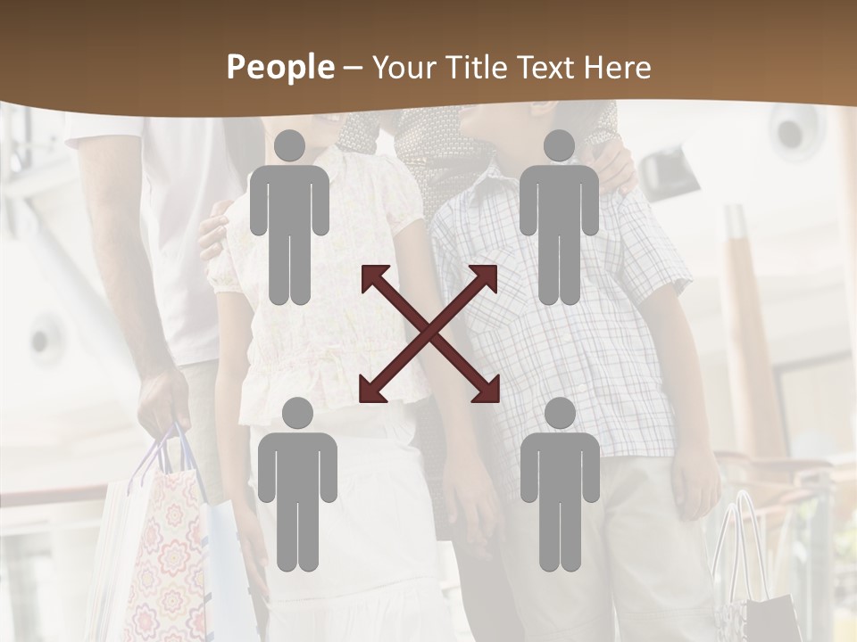 Vertical Son Girl PowerPoint Template