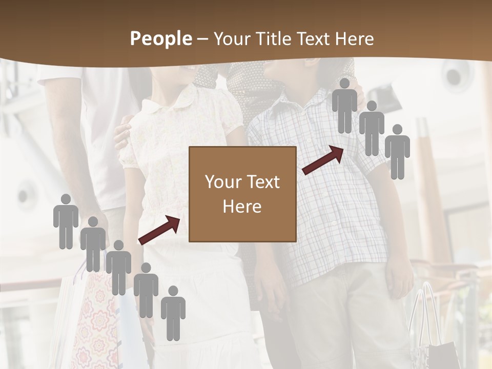 Vertical Son Girl PowerPoint Template