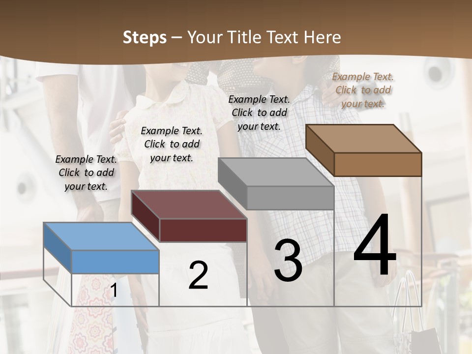 Vertical Son Girl PowerPoint Template