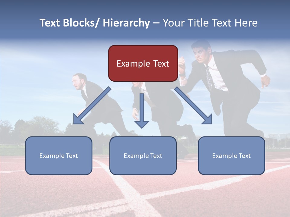 Effort Sky Caucasian PowerPoint Template