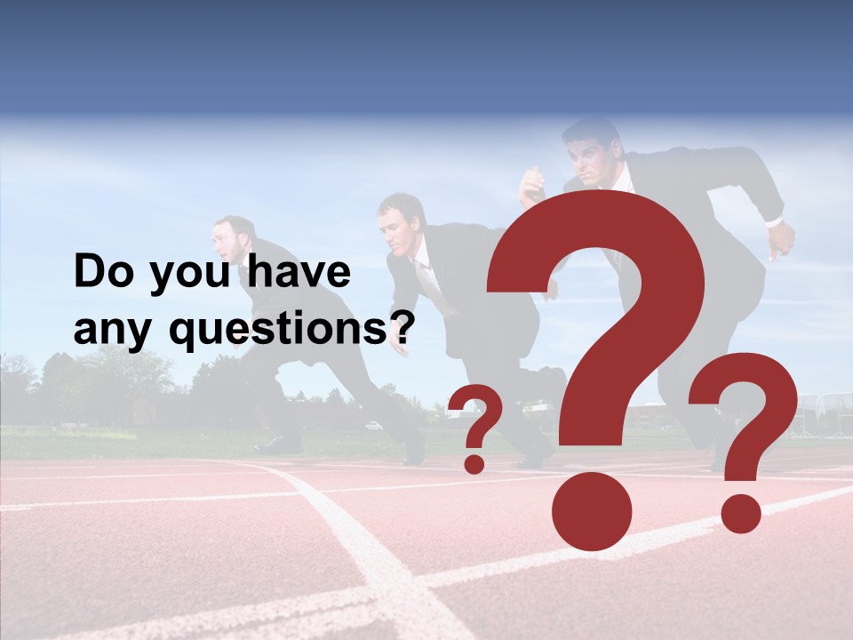 Effort Sky Caucasian PowerPoint Template