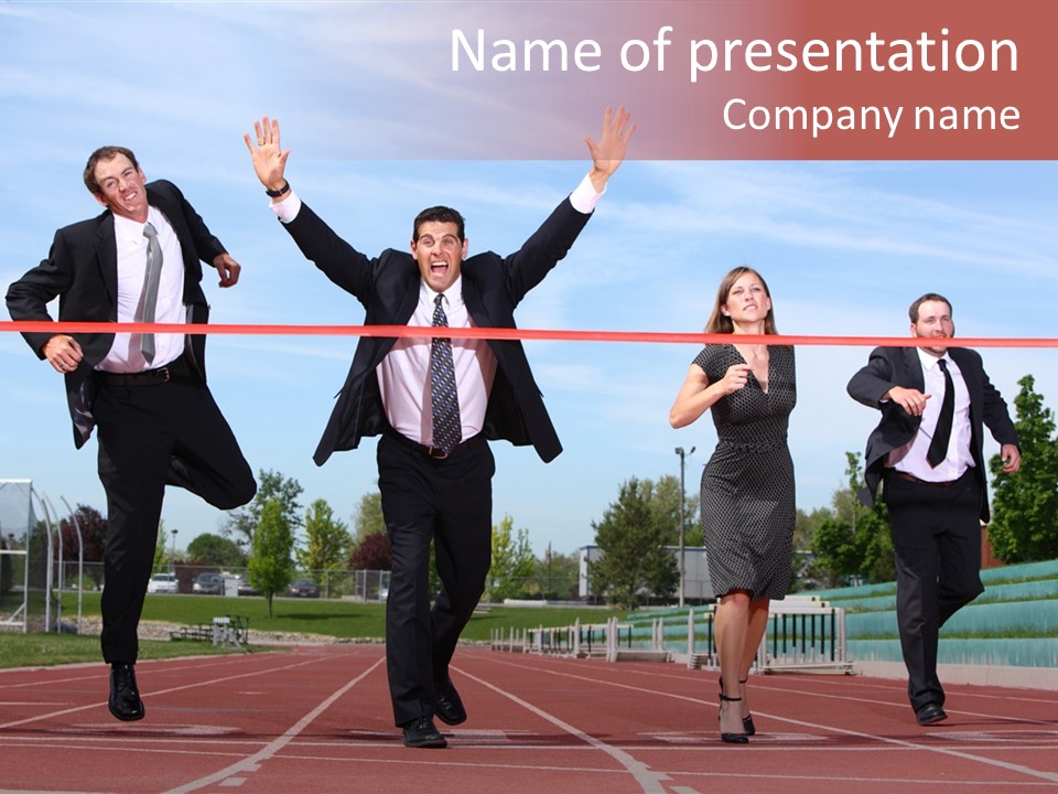 Celebrate Sport Competitive PowerPoint Template