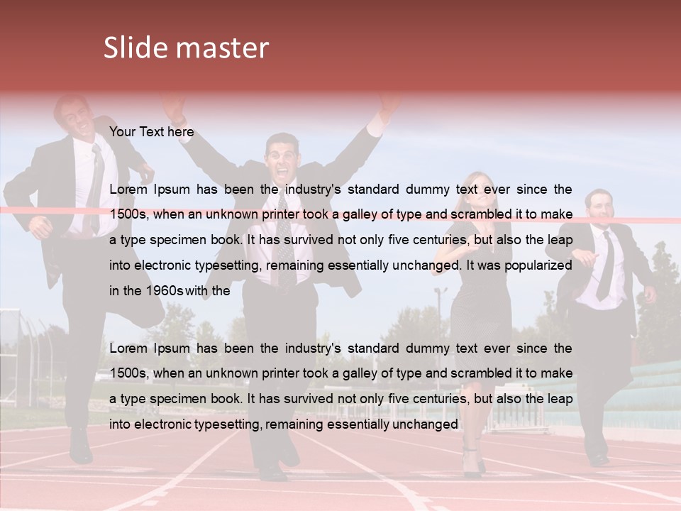 Celebrate Sport Competitive PowerPoint Template