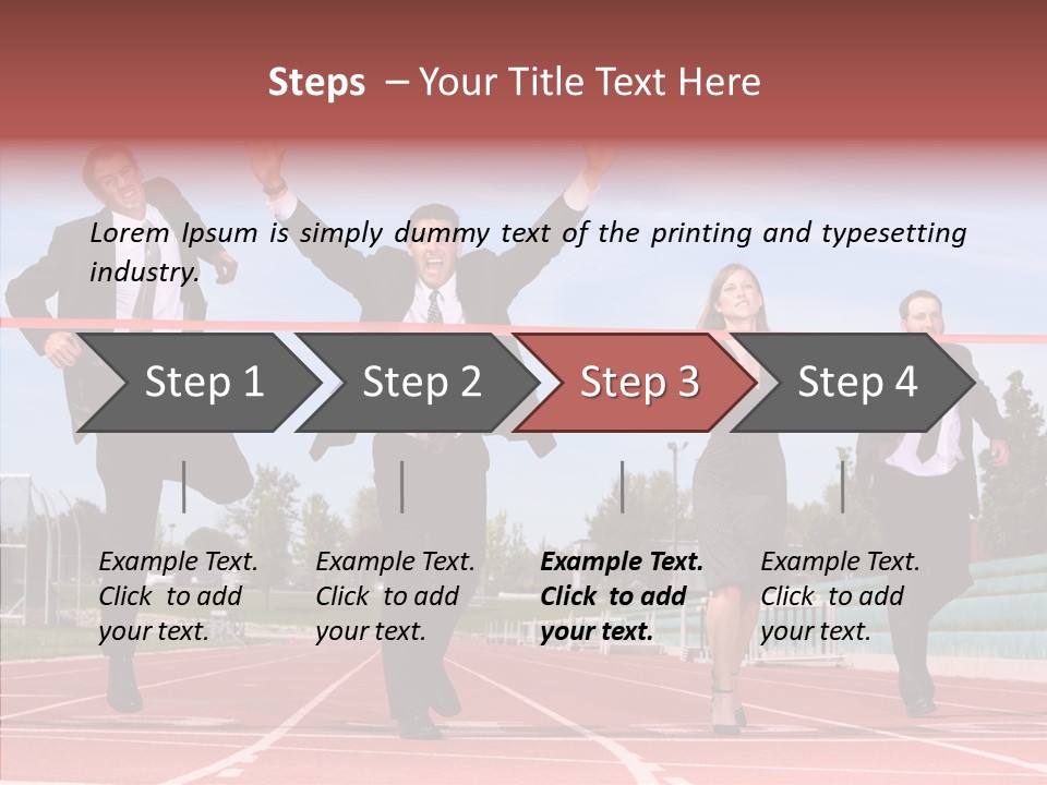 Celebrate Sport Competitive PowerPoint Template