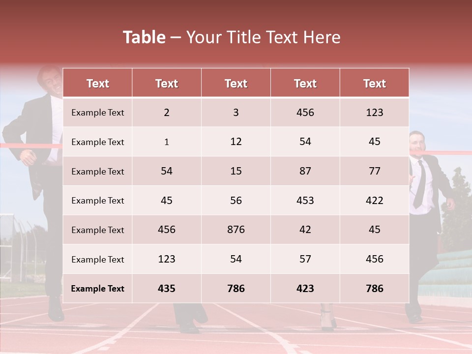 Celebrate Sport Competitive PowerPoint Template