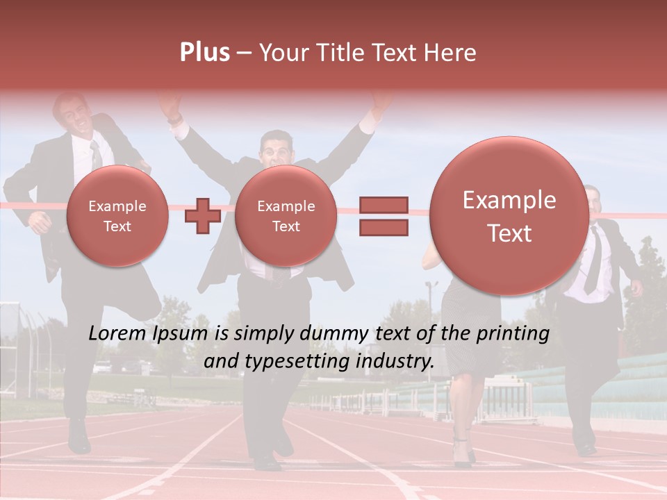Celebrate Sport Competitive PowerPoint Template