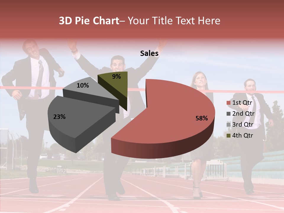 Celebrate Sport Competitive PowerPoint Template