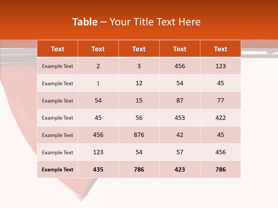 Character Chair Corporation PowerPoint Template