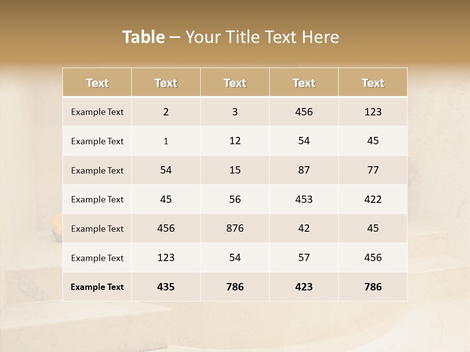 Window Interior Towels PowerPoint Template