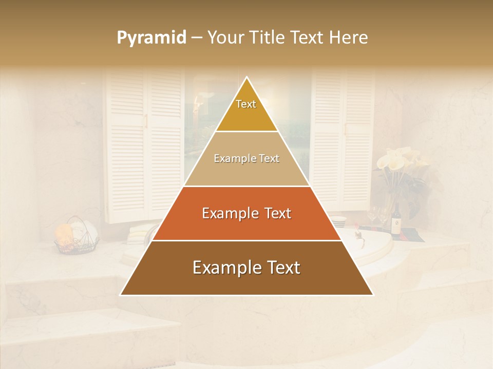 Window Interior Towels PowerPoint Template