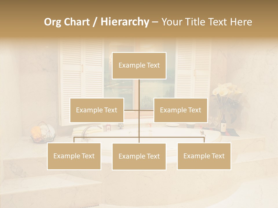 Window Interior Towels PowerPoint Template