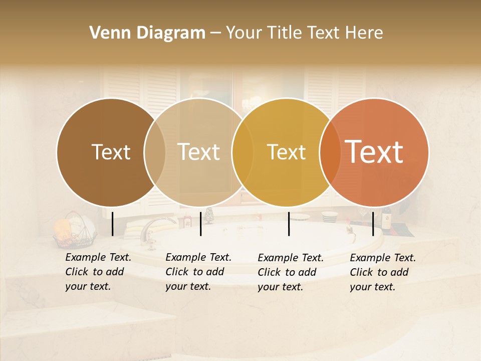 Window Interior Towels PowerPoint Template