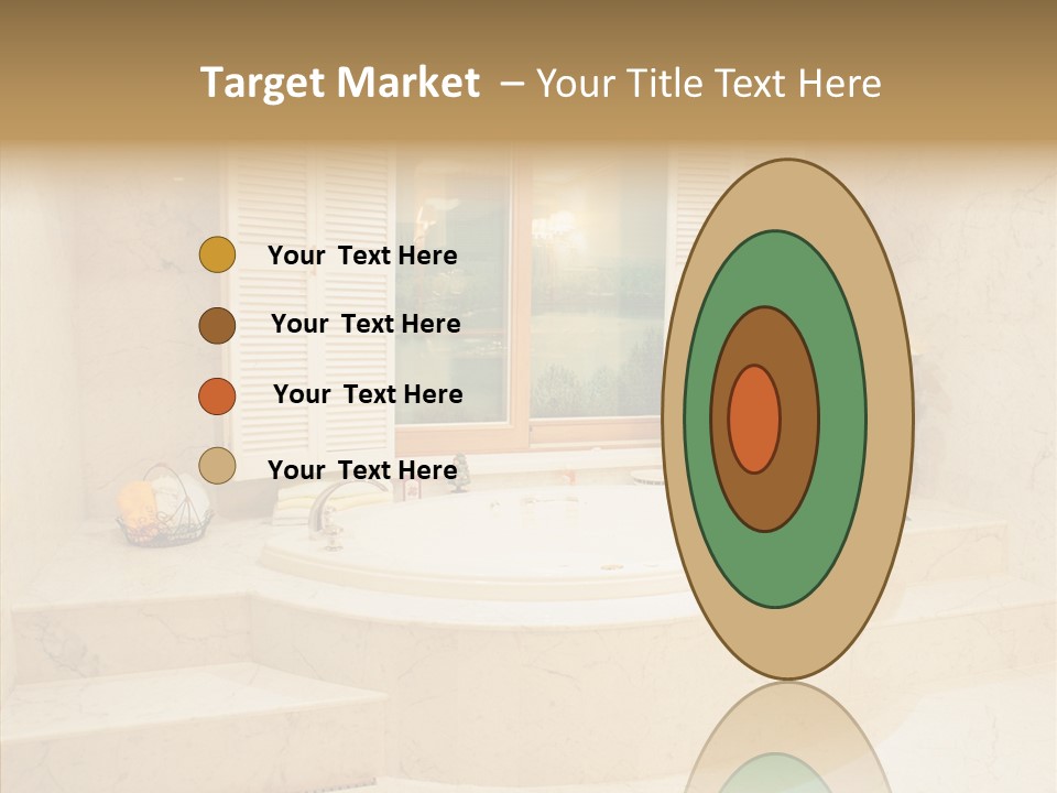 Window Interior Towels PowerPoint Template