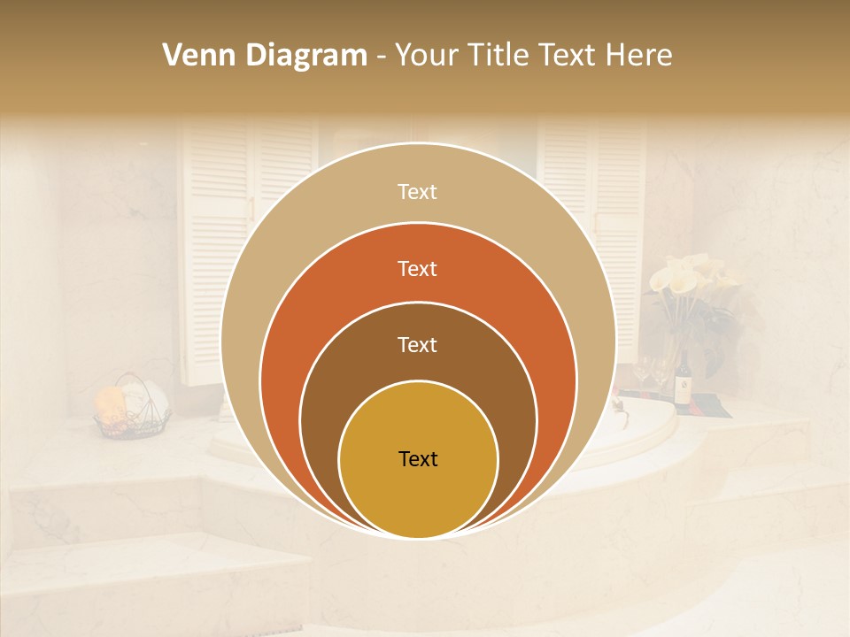 Window Interior Towels PowerPoint Template