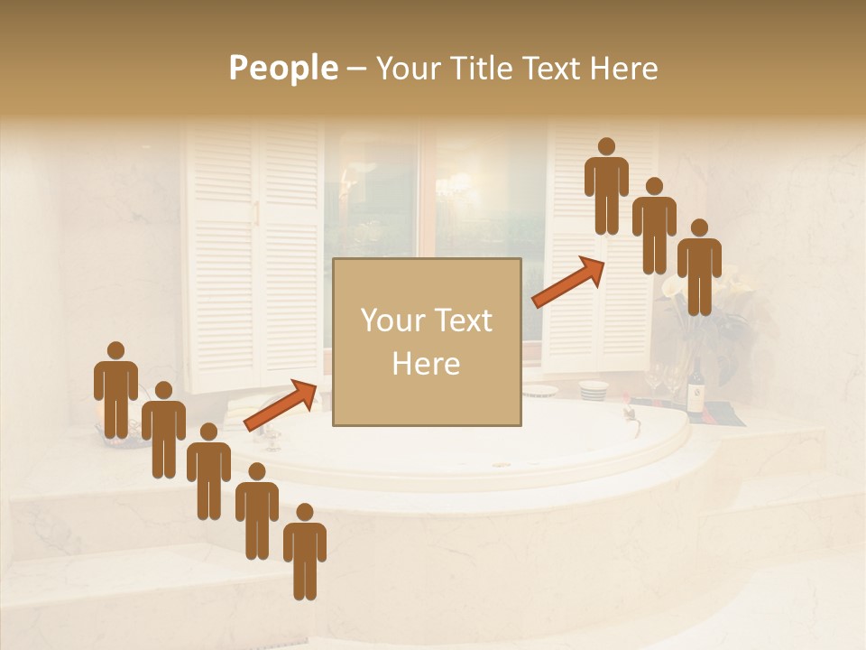 Window Interior Towels PowerPoint Template