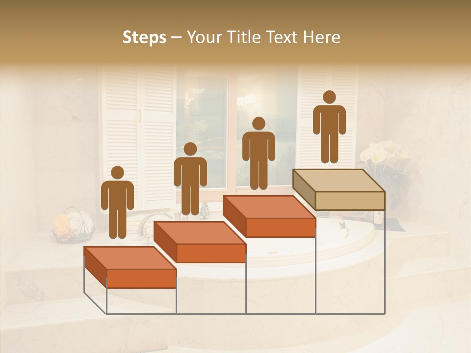 Window Interior Towels PowerPoint Template