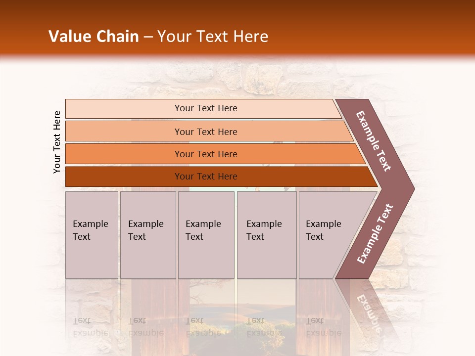 Fence Sky Travel PowerPoint Template