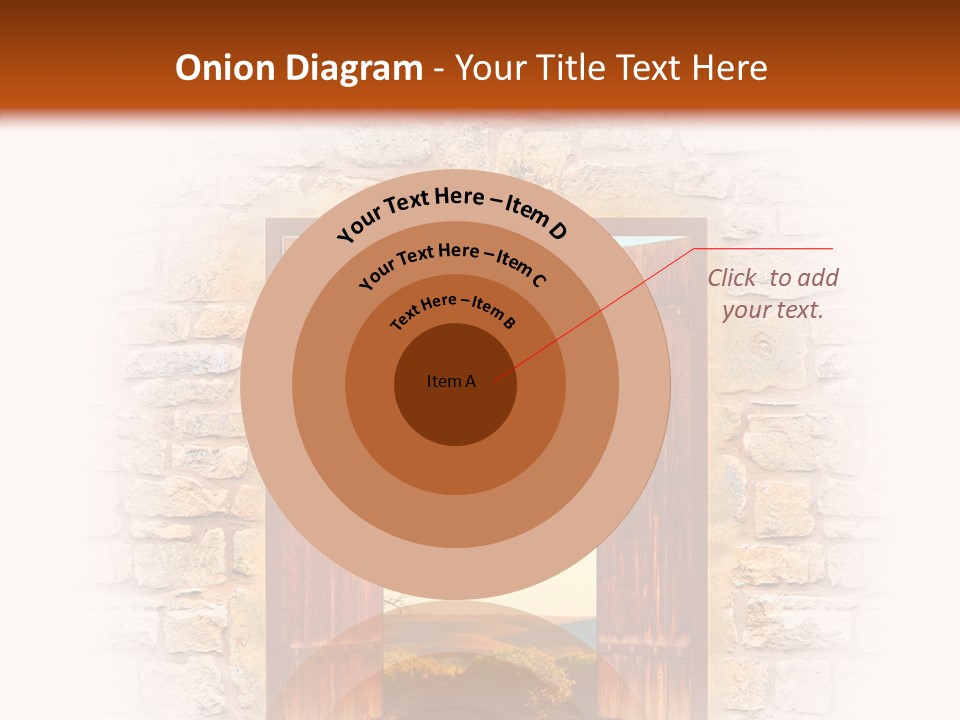 Fence Sky Travel PowerPoint Template