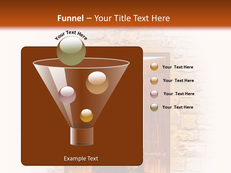 Fence Sky Travel PowerPoint Template