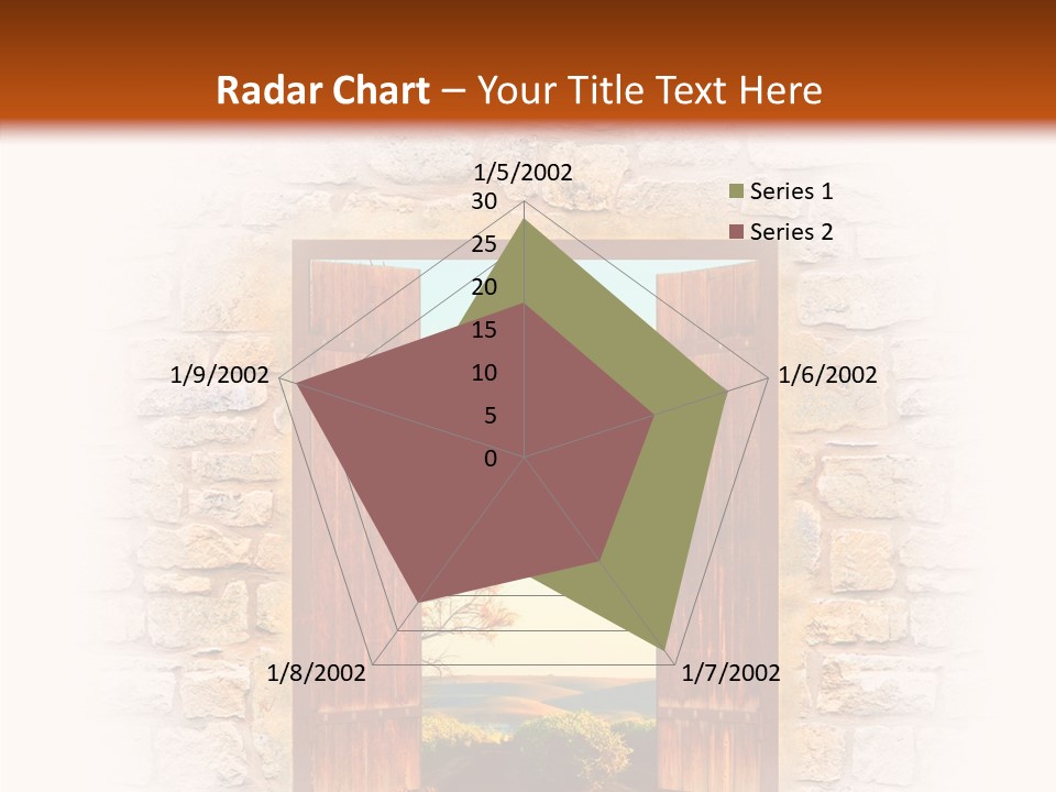 Fence Sky Travel PowerPoint Template