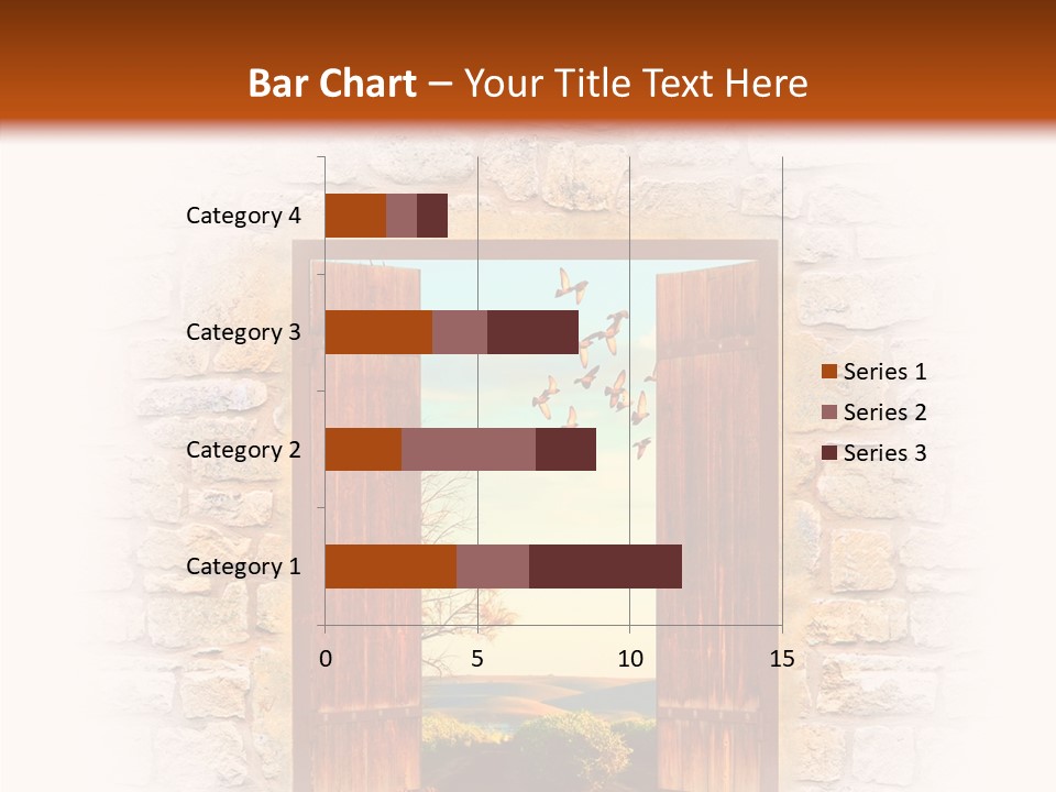 Fence Sky Travel PowerPoint Template