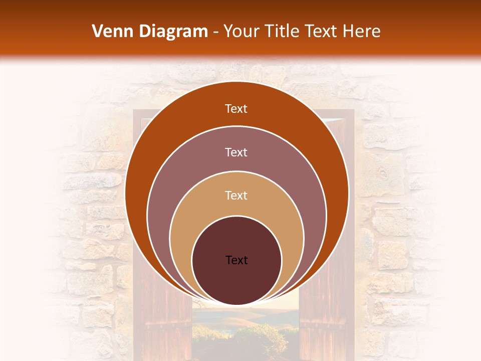 Fence Sky Travel PowerPoint Template