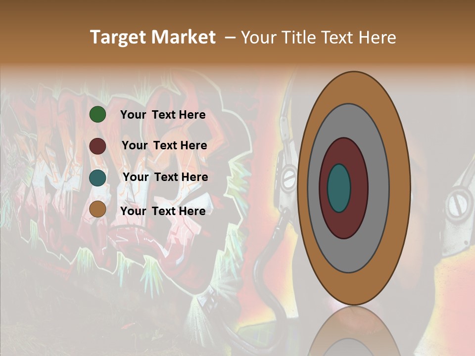 Youth Earphone Head PowerPoint Template