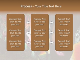 Youth Earphone Head PowerPoint Template