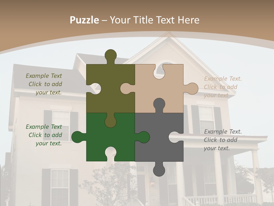 Residence Siding Realtor PowerPoint Template