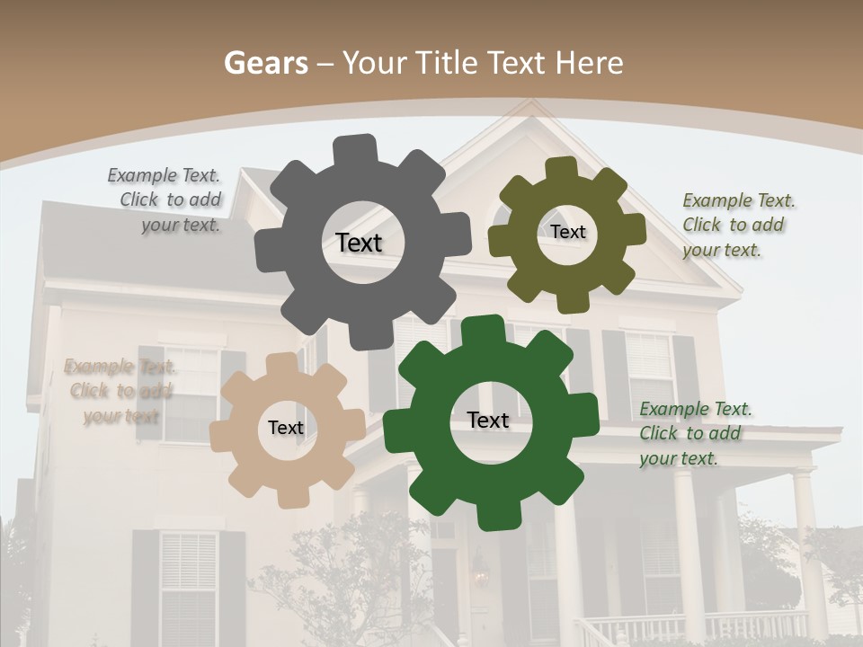 Residence Siding Realtor PowerPoint Template