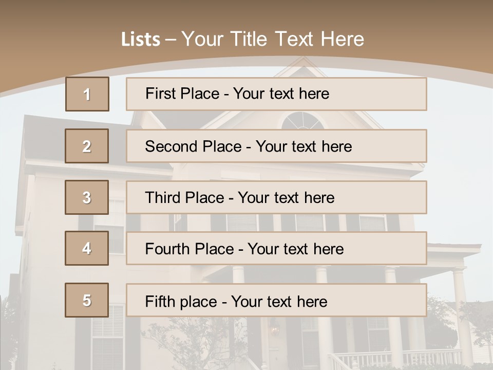 Residence Siding Realtor PowerPoint Template