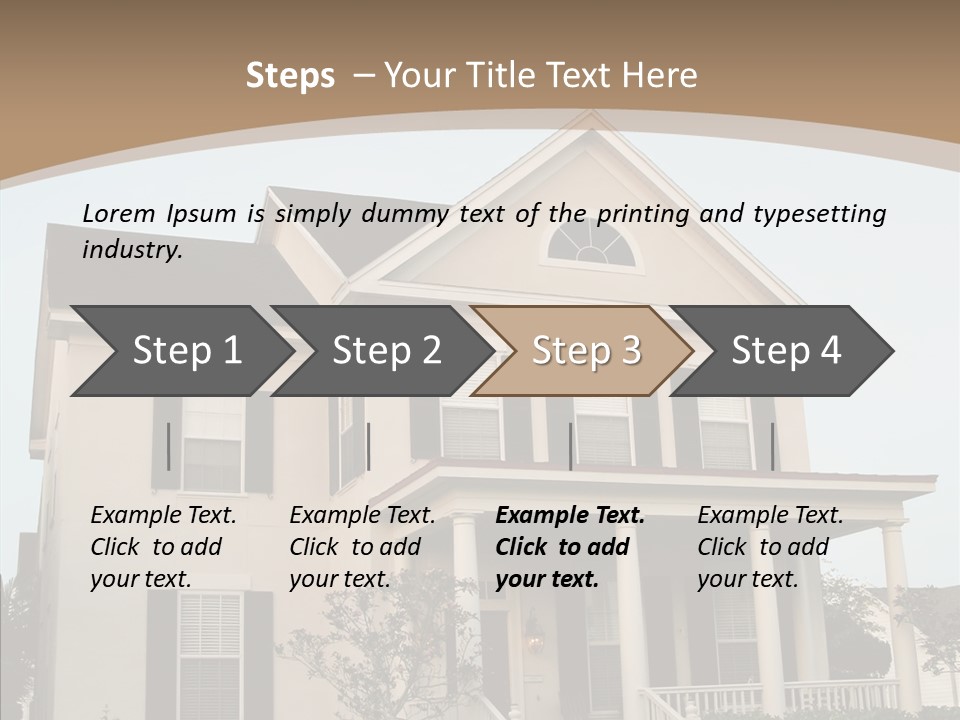 Residence Siding Realtor PowerPoint Template
