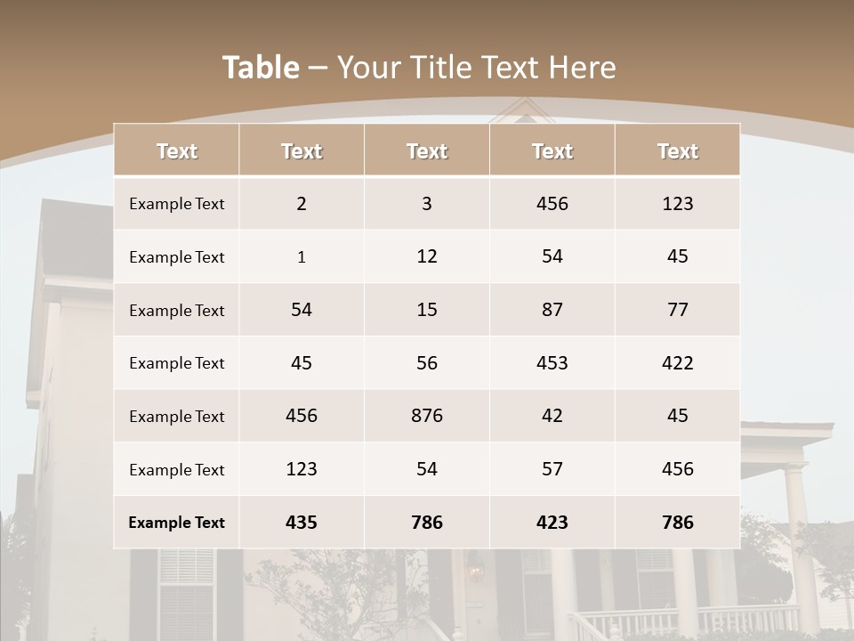 Residence Siding Realtor PowerPoint Template