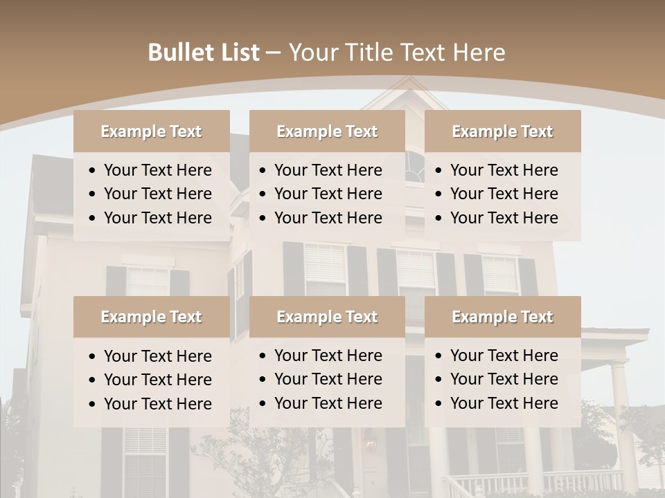 Residence Siding Realtor PowerPoint Template