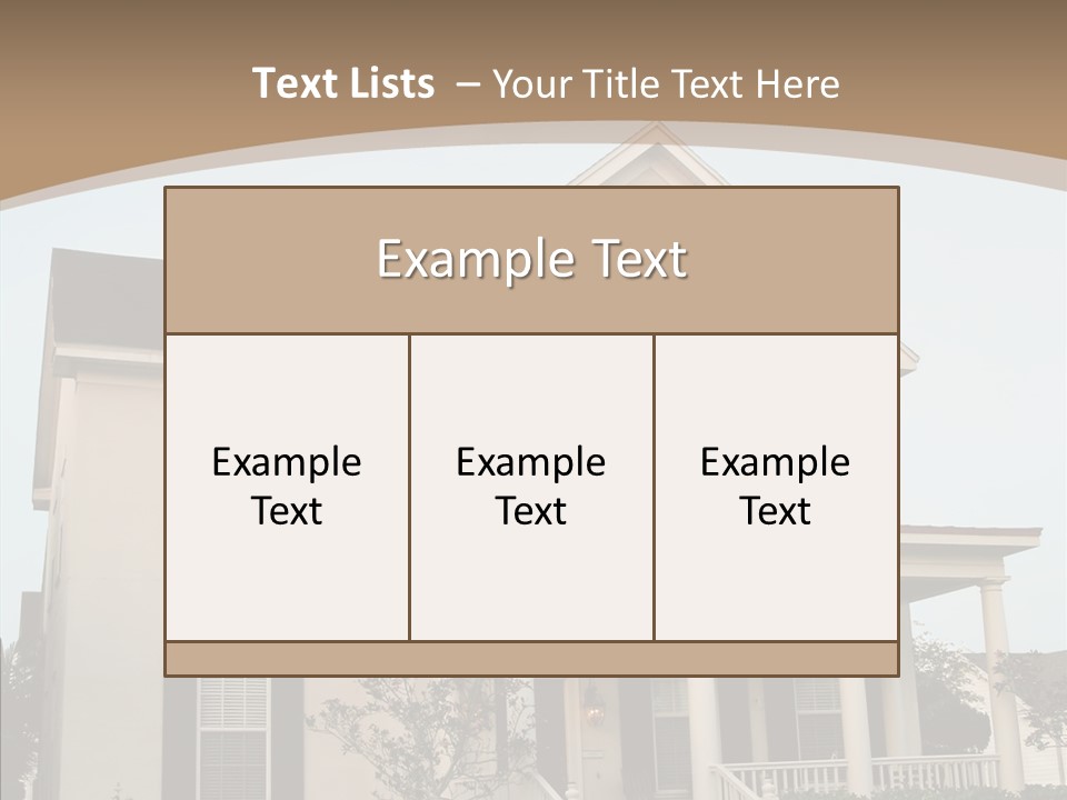 Residence Siding Realtor PowerPoint Template
