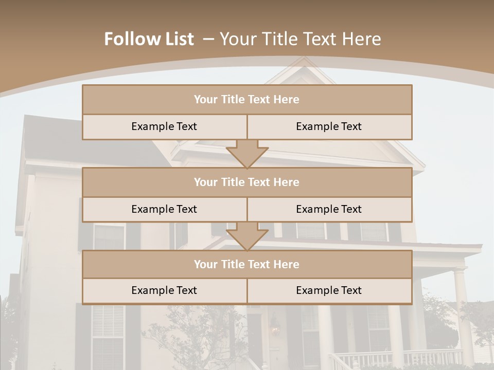 Residence Siding Realtor PowerPoint Template