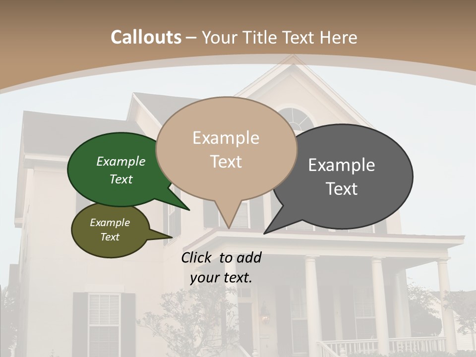 Residence Siding Realtor PowerPoint Template