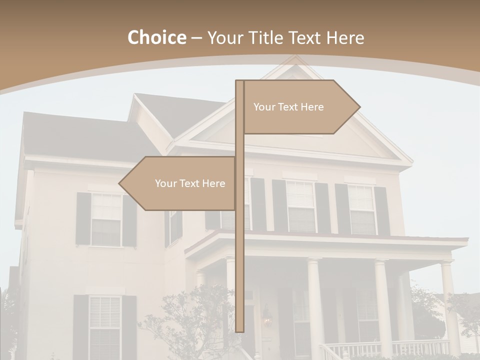 Residence Siding Realtor PowerPoint Template