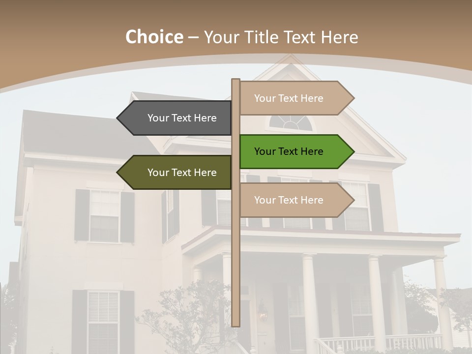 Residence Siding Realtor PowerPoint Template
