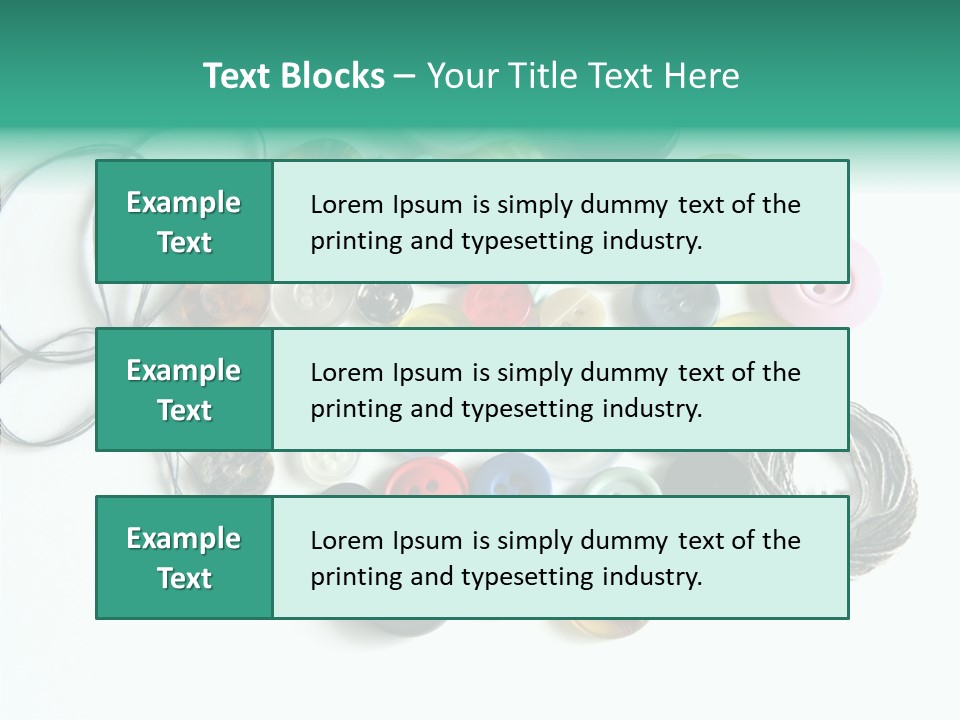 Circle Pattern White PowerPoint Template