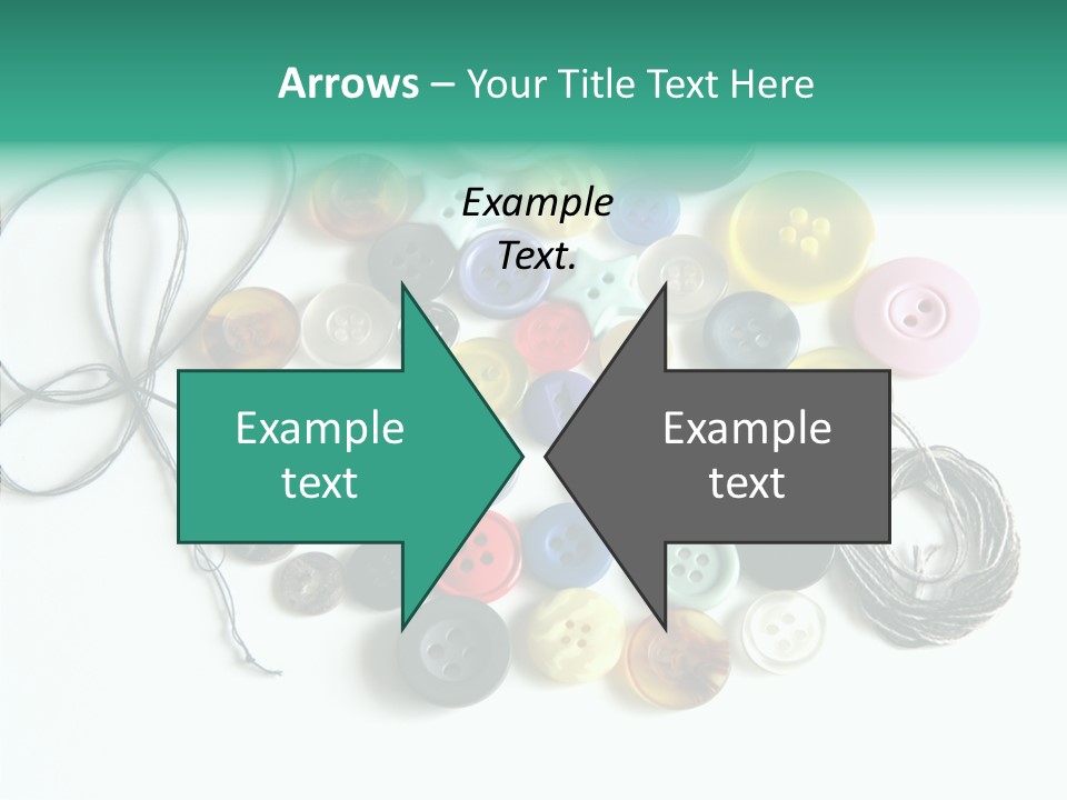Circle Pattern White PowerPoint Template