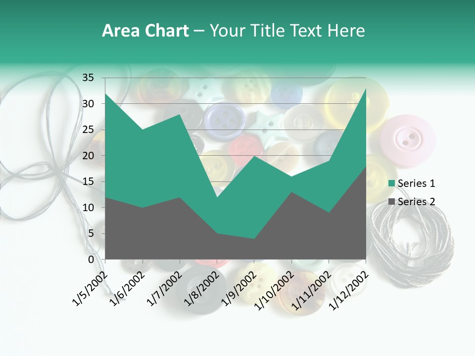 Circle Pattern White PowerPoint Template