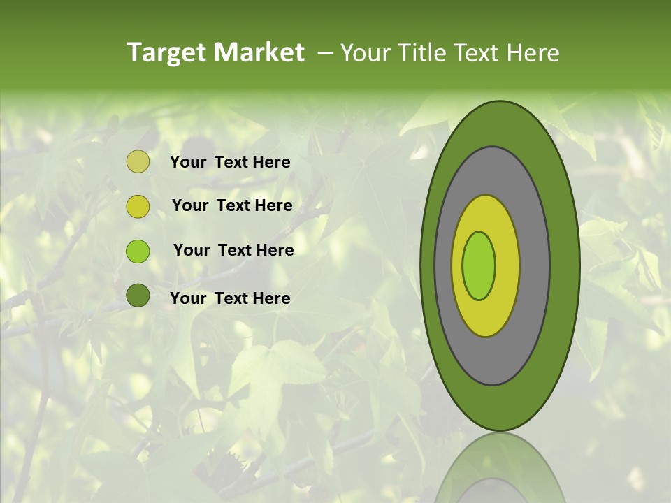 Leaves Bloom Spring Leaves PowerPoint Template